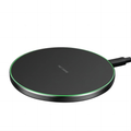 Carregador Sem Fio Wireless Qi 15W — iPhone, Samsung e Celulares com Indução