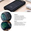 Power Bank 10000mAh Carregamento Rápido USB-C — Portátil para Celular