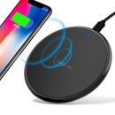 Carregador Sem Fio Wireless Qi 15W — iPhone, Samsung e Celulares com Indução