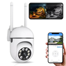 Câmera de Segurança WiFi 360° Full HD 1080p — Visão Noturna e App Celular