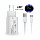 Kit carregador 33W e cabo USB-C nylon trançado vista do conjunto