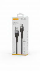 Cabo Micro USB V8 Gold CB09-1 vista lateral