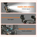 Bicicleta elétrica Bolin detalhe motor 800W e roda