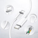 Carregador iPhone 20W detalhe porta USB-C compacto bivolt